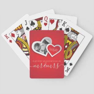 Jeu De Cartes Notre première Saint Valentin en tant que Monsieur