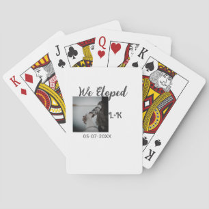 Jeu De Cartes Nous avons choisi juste marié ajouter le nom de la