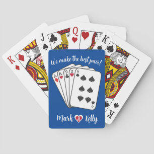 Jeu De Cartes "Nous faisons la meilleure paire !" Personnalisabl