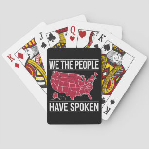 Jeu De Cartes Nous le Peuple Avons Parlé Carte de l'élection 202