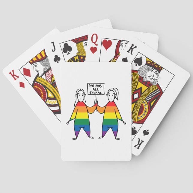 Jeu De Cartes Nous sommes tous égaux (dos)