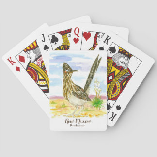 Jeu De Cartes Nouveau-Mexique Roadrunner State Bird Desert
