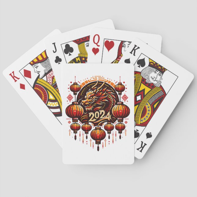 Jeu De Cartes nouvel an chinois 2024 (dos)