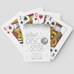 Jeu De Cartes Nouvel an's Soirée Dernière Disco Party Jouer des