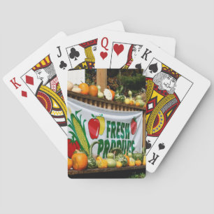 Jeu De Cartes Nouvelle-Angleterre Country Farm Stand Automne