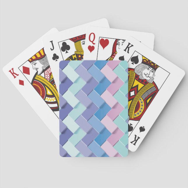Jeu De Cartes Nouvelle création de Motif 3 (dos)