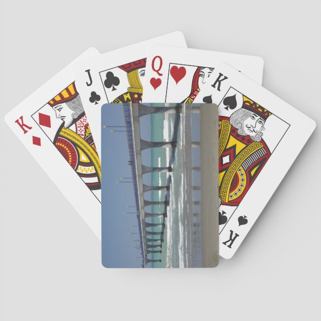 Jeu De Cartes Nouvelle jetée de Brighton, Christchurch (dos)