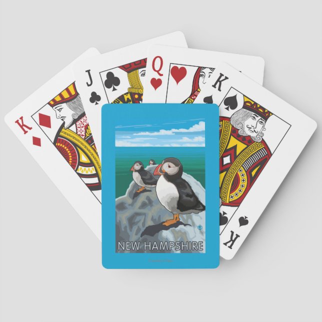 Jeu De Cartes Nouvelle scène de HampshirePuffins (dos)