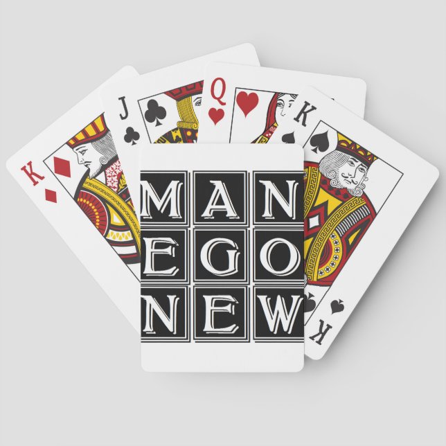 Jeu De Cartes Now new man (dos)