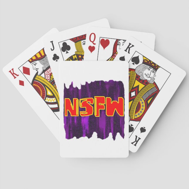 JEU DE CARTES NSFW (dos)
