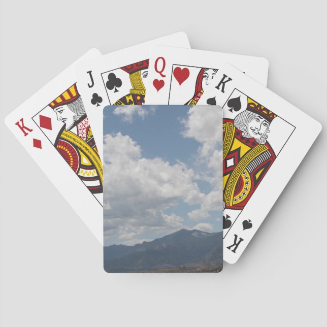 Jeu De Cartes Nuages au-dessus des Rocheuses (dos)