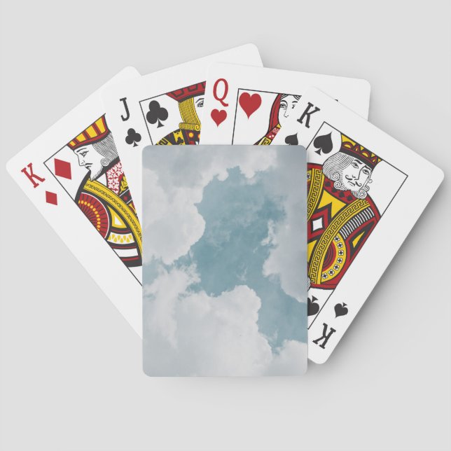 Jeu De Cartes nuages duveteux (dos)