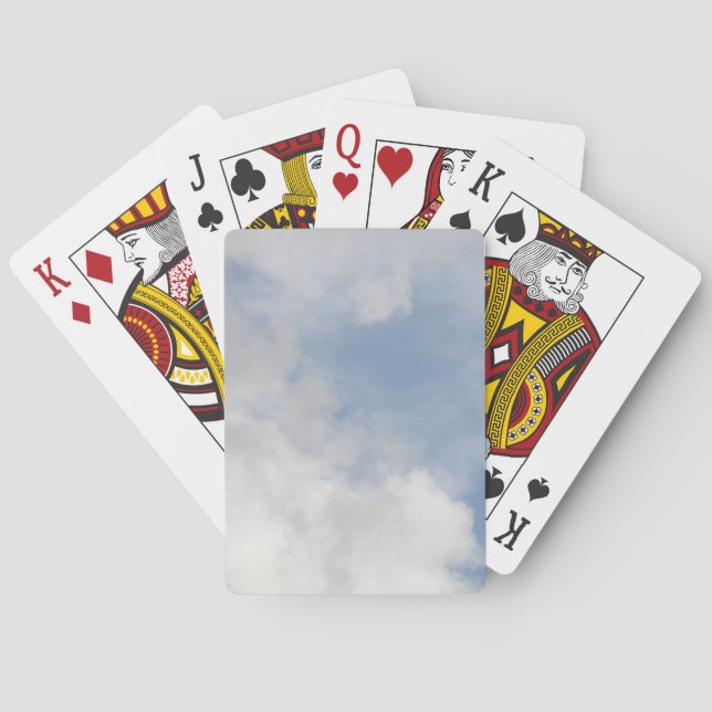 Jeu De Cartes Nuages Fluffants Jouer des cartes (dos)