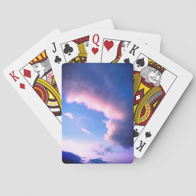 Jeu De Cartes Nuages roses (dos)