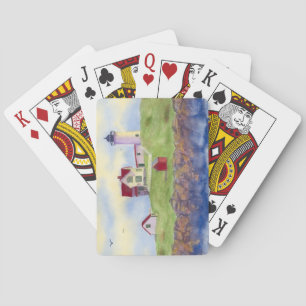 Jeu De Cartes Nubble Light House York Maine Bicycle Carte de jeu