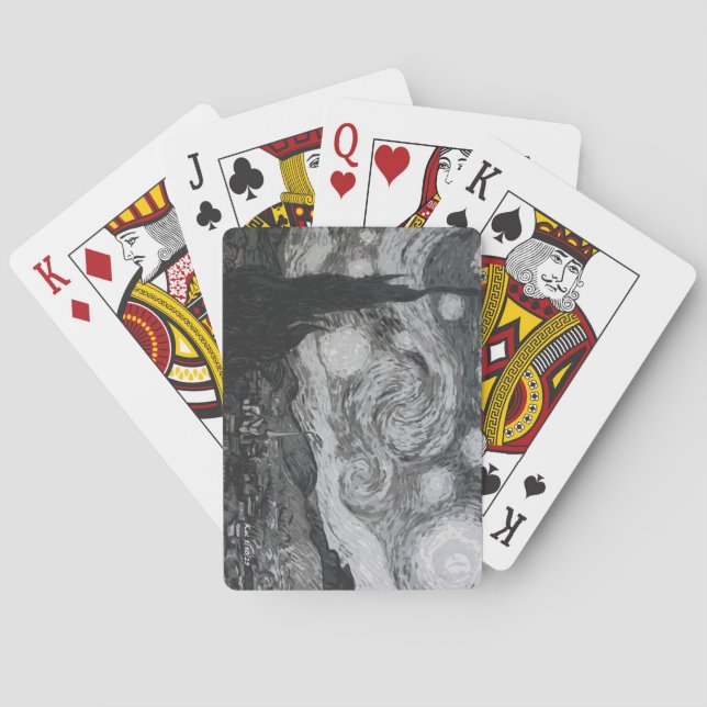 Jeu De Cartes Nuit étoilée I Vincent Van Gogh (dos)
