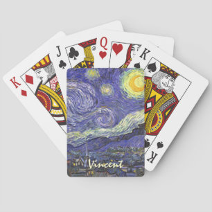 Jeu De Cartes Nuit étoilée par Vincent van Gogh