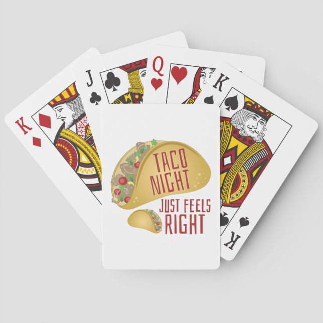 Jeu De Cartes Nuit Taco (dos)