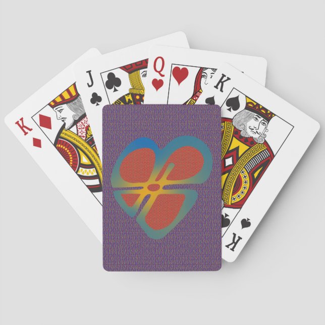 JEU DE CARTES NUMERICAL AND CARDINAL HEART (dos)