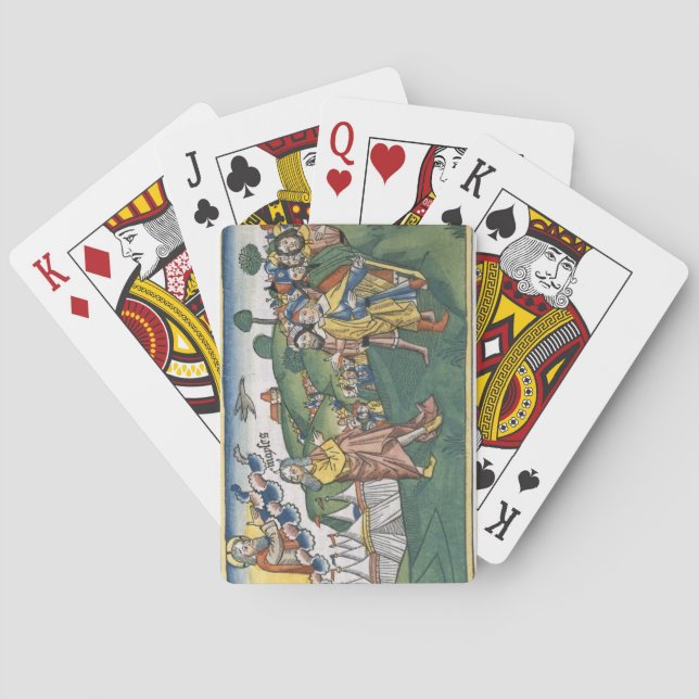 Jeu De Cartes Numéros 1 1-20 Se préparer pour le voyage à partir (dos)