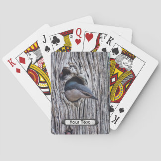 Jeu De Cartes Nuthatch blanc