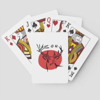 Jeu De Cartes Ô Cher Ô Cher Design Classique Rouge Rétro