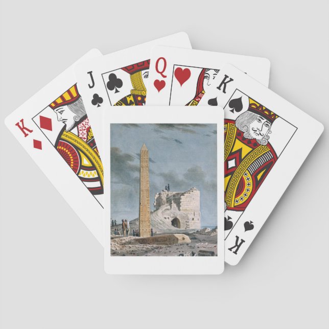 Jeu De Cartes Obélisque de Cléopâtre (dos)