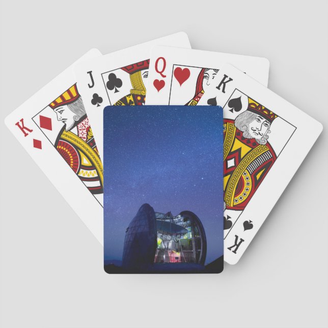 Jeu De Cartes Observatoire Cal Tech Submillimètre | Hawaï (dos)