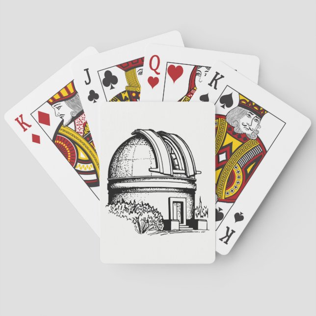 Jeu De Cartes Observatoire d'astronomie (dos)