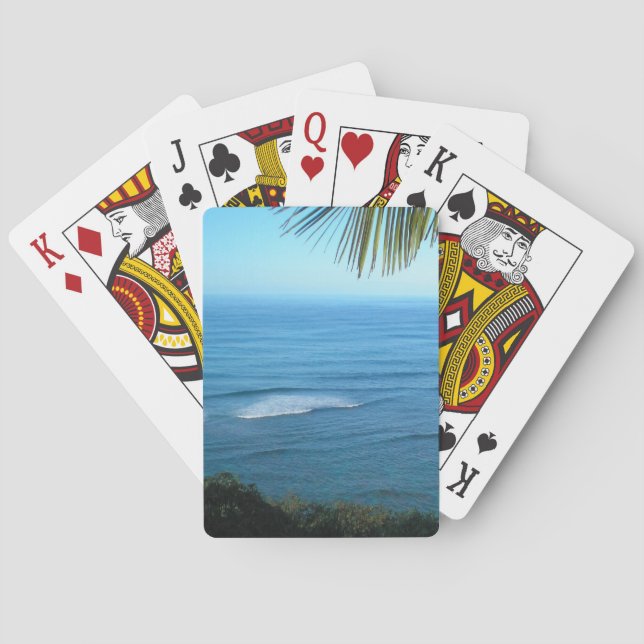 Jeu De Cartes Océan de Kauai (dos)