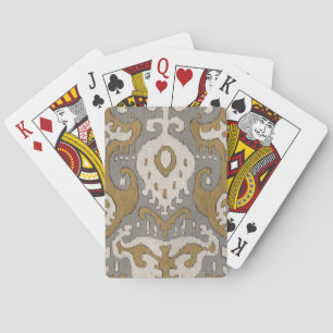 Jeu De Cartes Ochre Ikat II