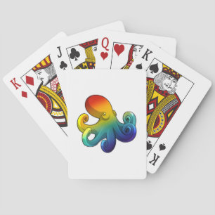Jeu De Cartes Octopus avec arc-en-ciel