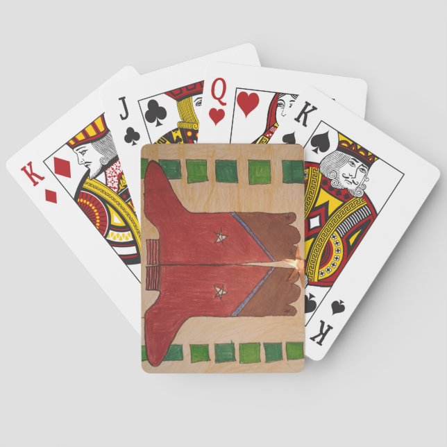 Jeu De Cartes 'Ode to Bakersfield jouer aux cartes (dos)