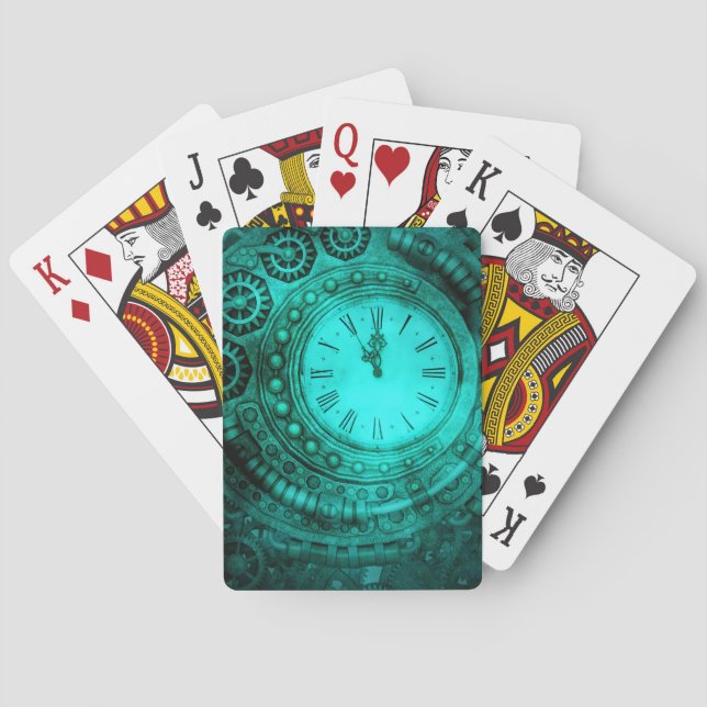 Jeu De Cartes Oean Floor Steampunk (dos)