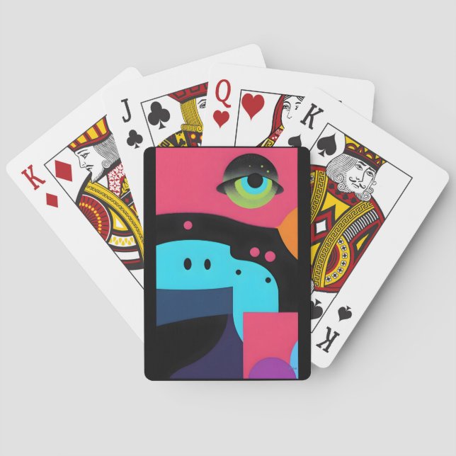 Jeu De Cartes Œil Accepte l'Acceptation Radicale (dos)