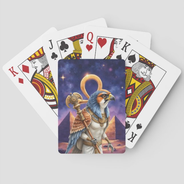 Jeu De Cartes Œil du Soleil – Le Faucon Éternel du Désert  (dos)