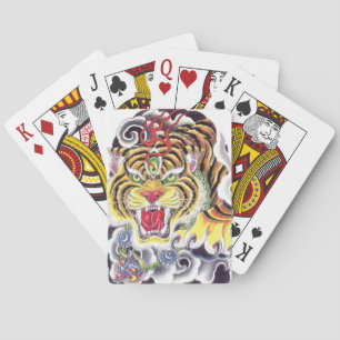 Jeu De Cartes Oeil tigre