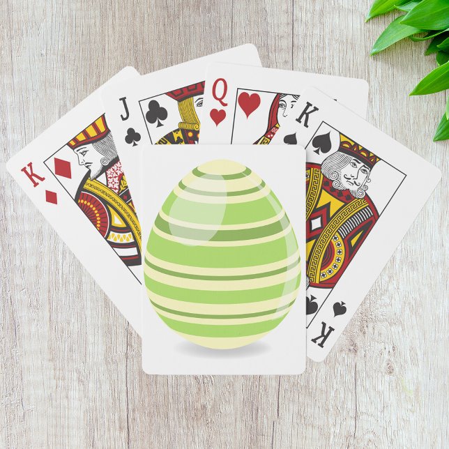 Jeu De Cartes Oeuf de Pâques Vert Jouer des cartes (Créateur téléchargé)