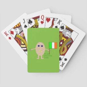Jeu De Cartes Oeuf irlandais patriotique Jouer aux cartes