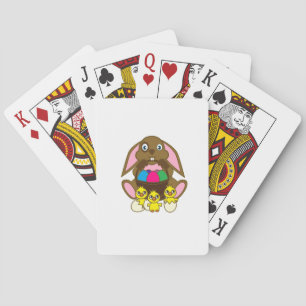 Jeu De Cartes Oeufs de Pâques Lapin