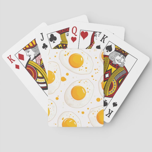 Jeu De Cartes Œufs frits  (dos)
