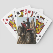 Off-Road ATV Adventure Playing Cards