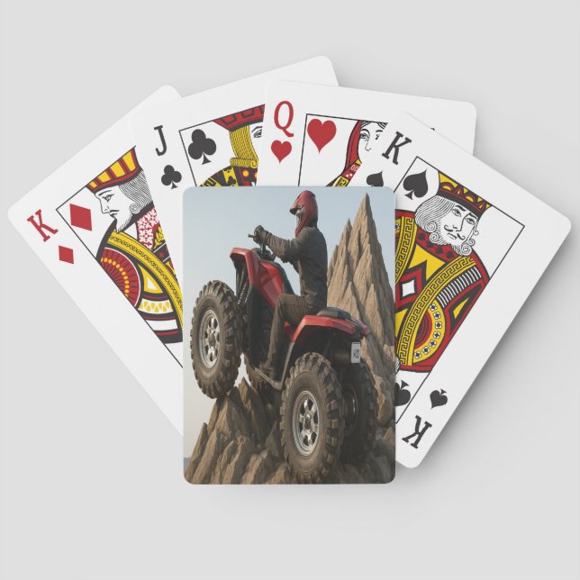 Jeu De Cartes Off-Road ATV Adventure Playing Cards (dos)