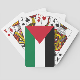 Jeu De Cartes officiellement le drapeau de l'État de Palestine