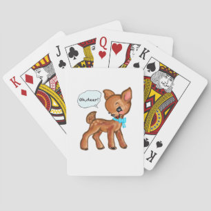 Jeu De Cartes Oh Cerf Ambiance Fantastique de la Forêt
