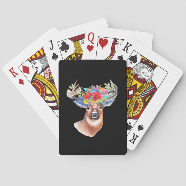 Jeu De Cartes Oh Cerf Style Artistique Moderne  (dos)