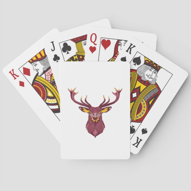 Jeu De Cartes Oh Deer Fresh Modern Design  (dos)
