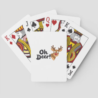 Jeu De Cartes Oh Deer Modern Aesthetic Style 