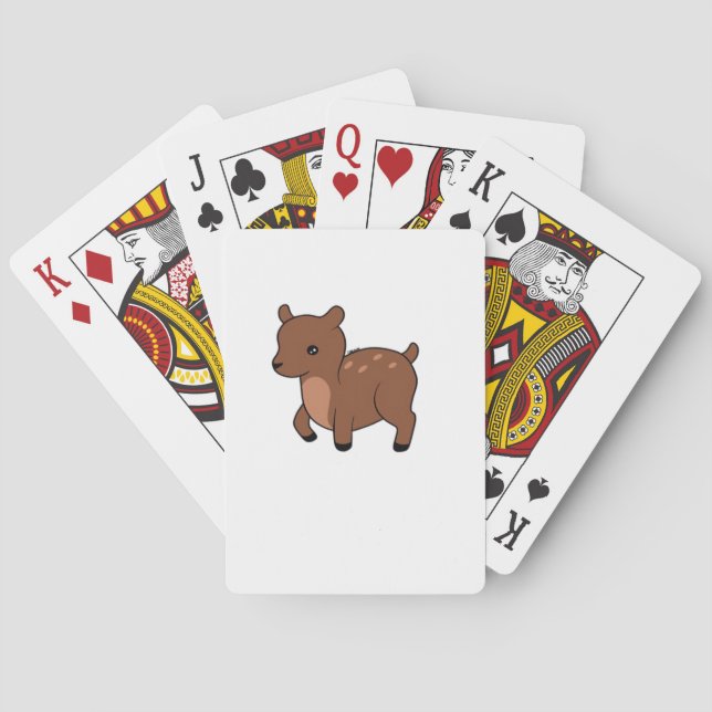 Jeu De Cartes Oh Deer Soft Minimal Design  (dos)