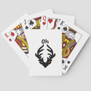 Jeu De Cartes Oh Deer Style Artistique Propre